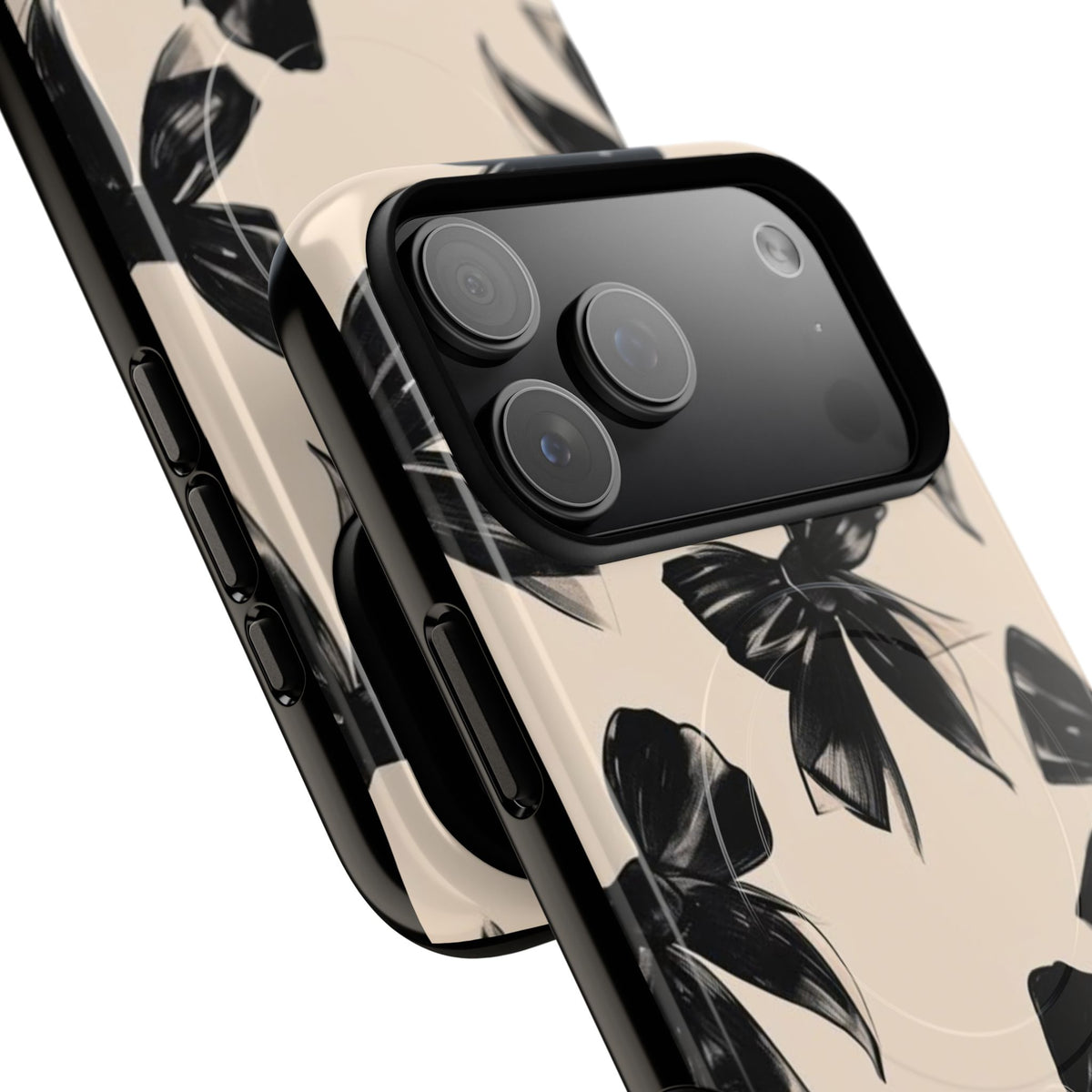 Black Bow Magnetic Phone Case