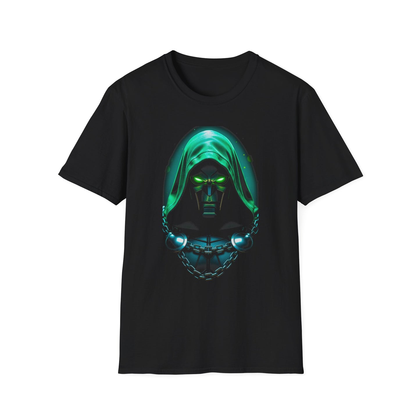 Doctor Doom Green Hood Graphic T-Shirt