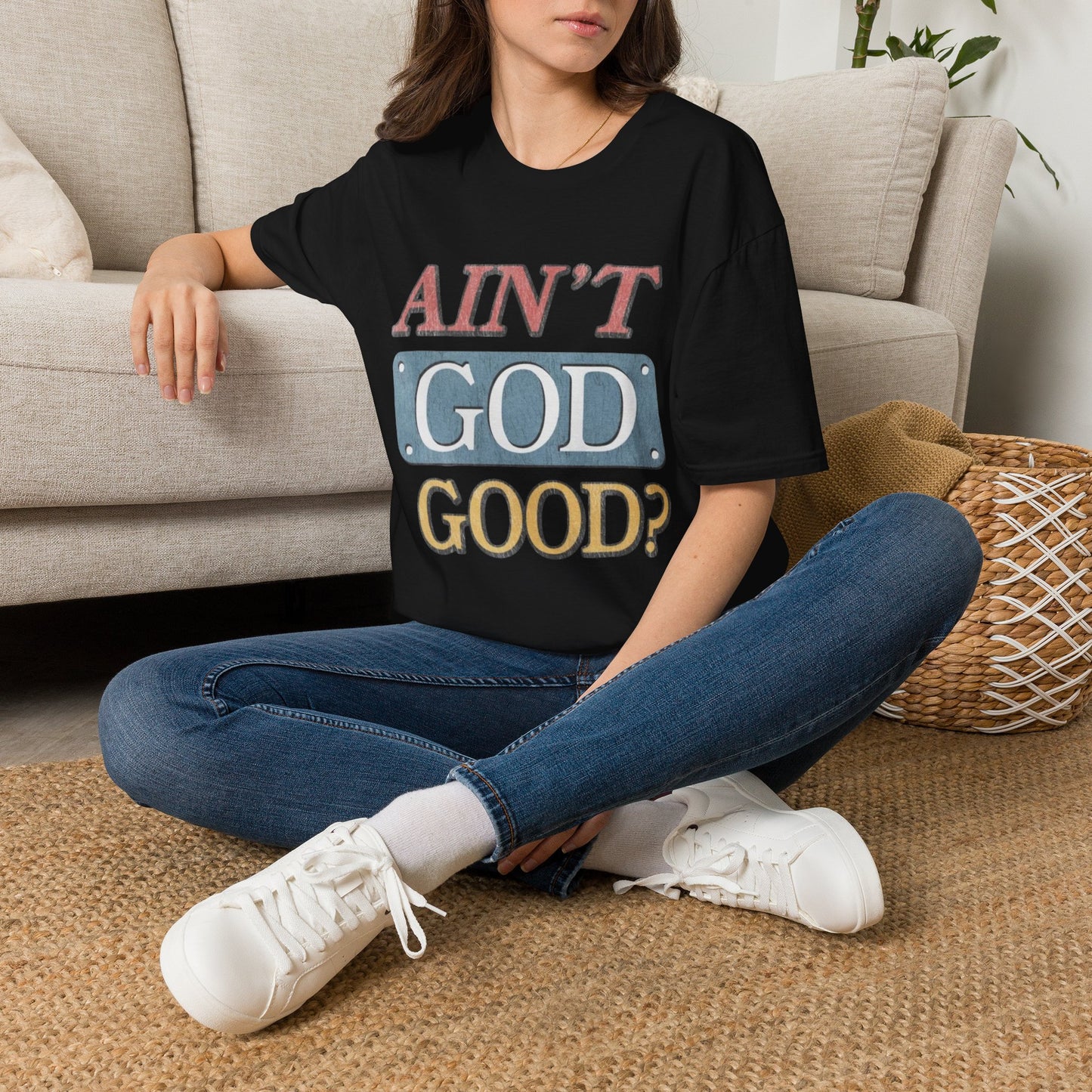 Ain't God Good? T-Shirt — Vintage Gospel Faith Tee