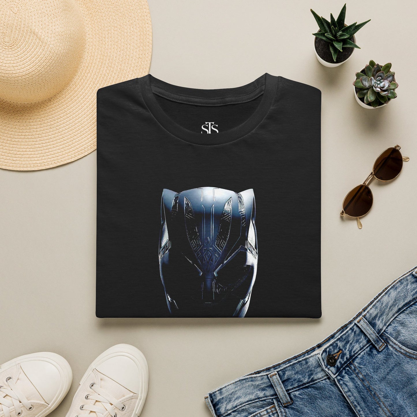 Blue Flame Lion T-Shirt