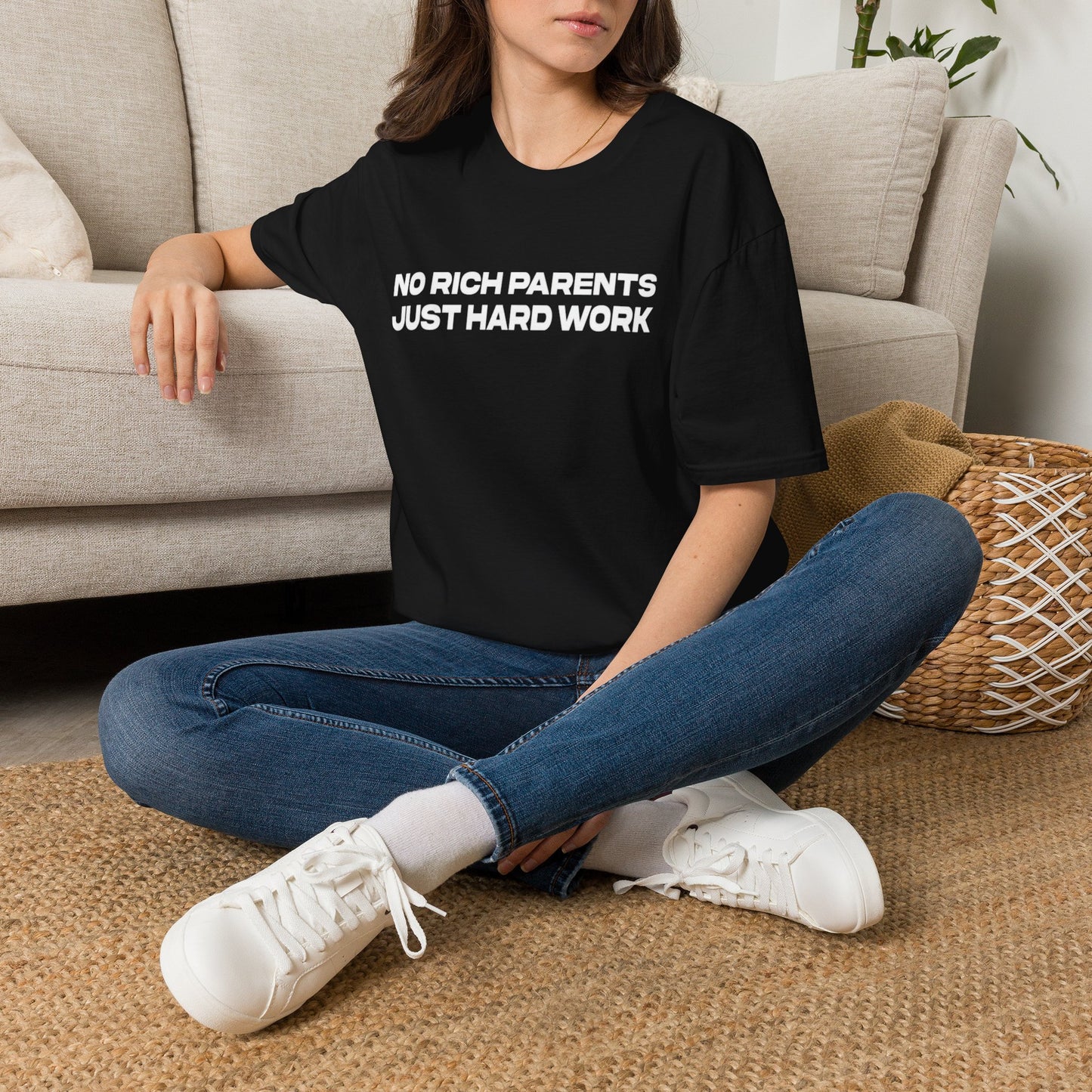 Neon Gothic Portrait T‑Shirt