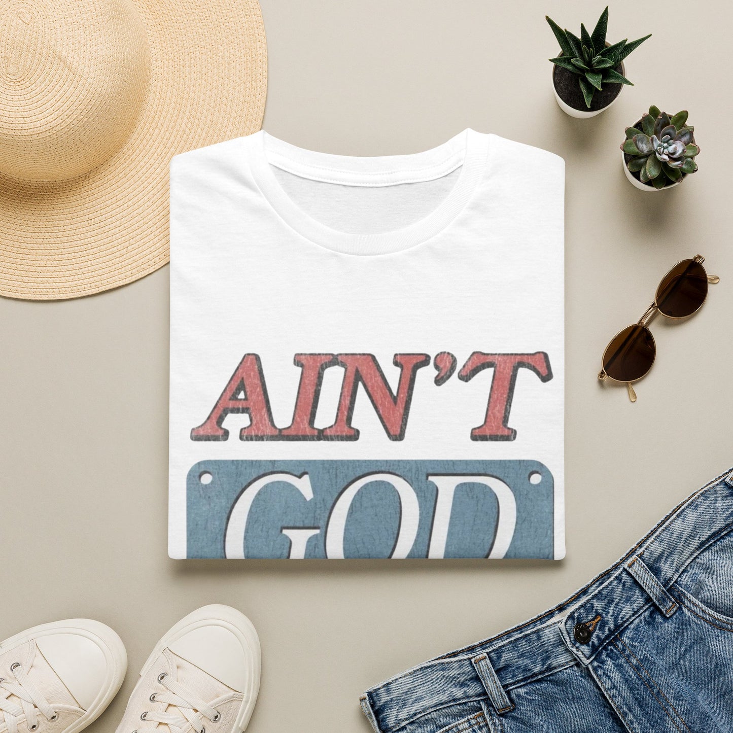Ain't God Good? T-Shirt — Vintage Gospel Faith Tee