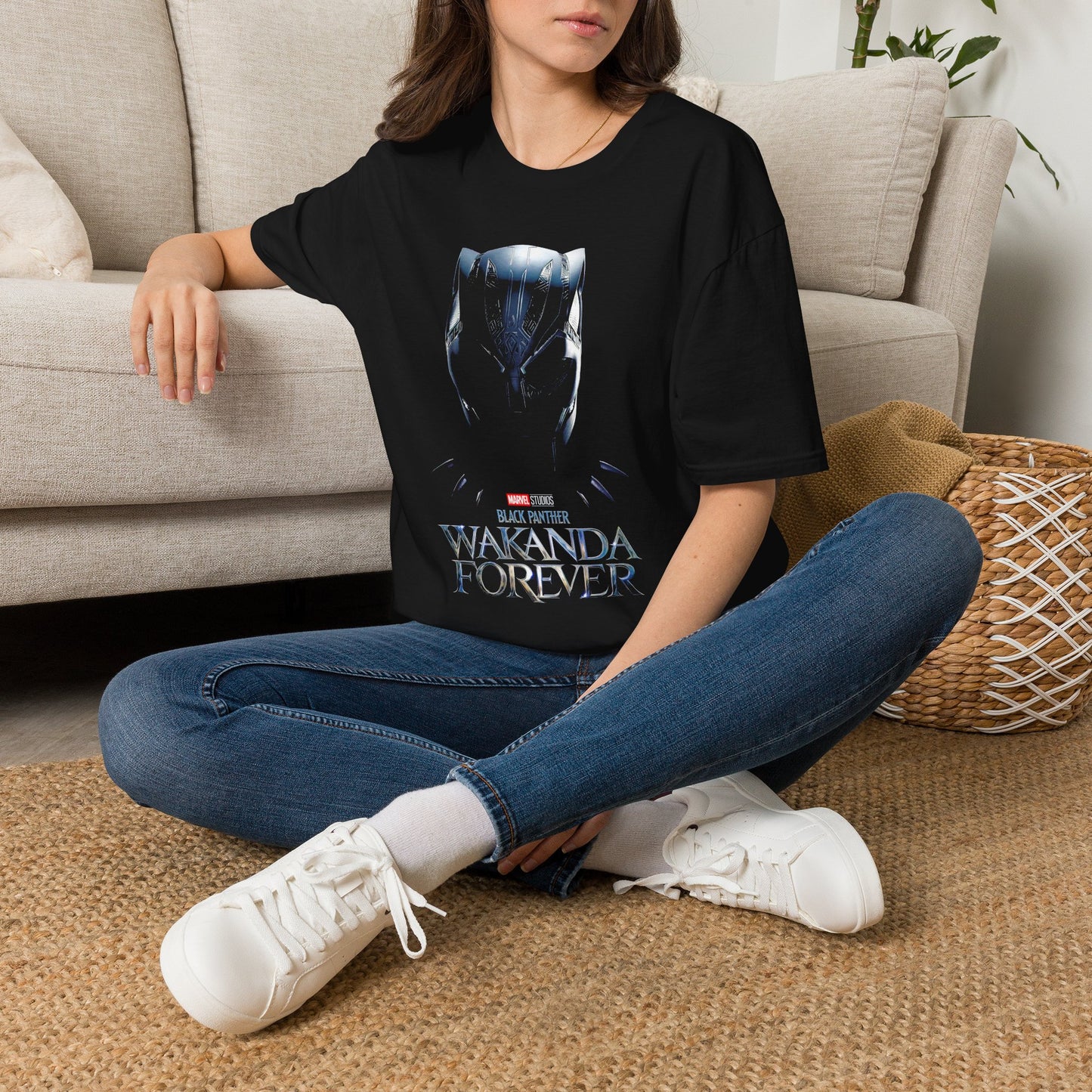 Blue Flame Lion T-Shirt