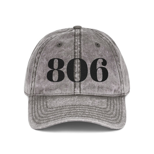 Vintage 806 Embroidered Cap