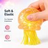 Transparent Sequin Jellyfish Squishy Toy