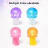 Transparent Sequin Jellyfish Squishy Toy
