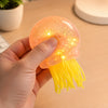 Transparent Sequin Jellyfish Squishy Toy