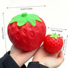 Jumbo Strawberry Stress Relief Squishy Toy