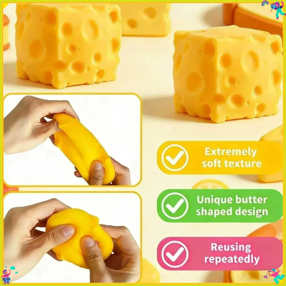 Cheese Squeeze Toy