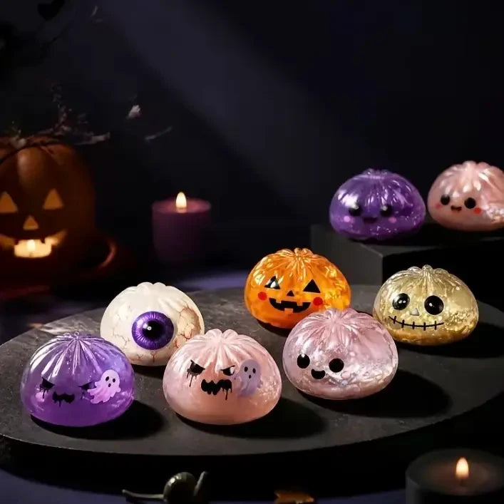 Halloween Glitter Dumpling Squishy