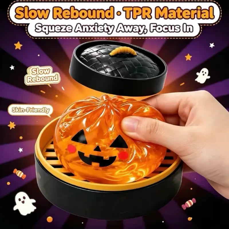Halloween Glitter Dumpling Squishy