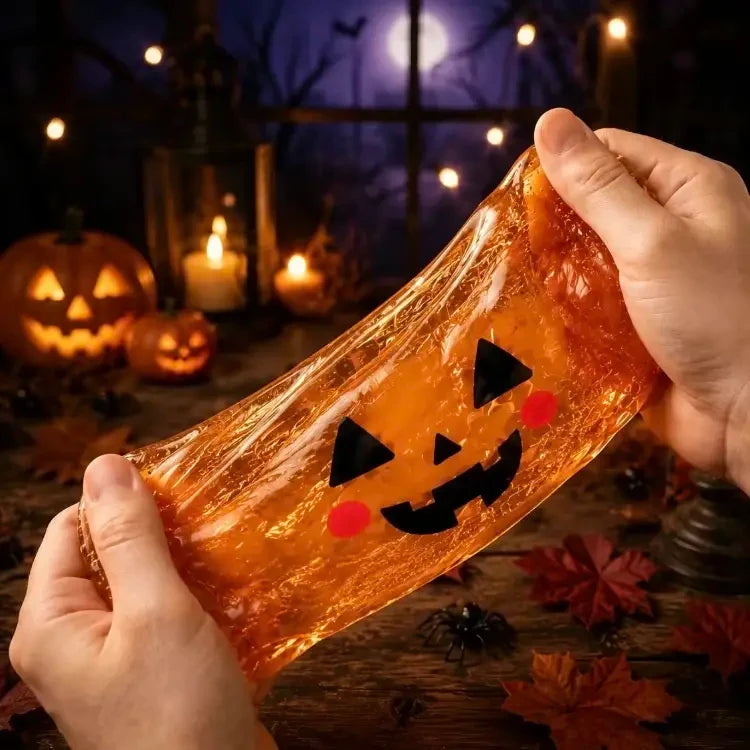 Halloween Glitter Dumpling Squishy