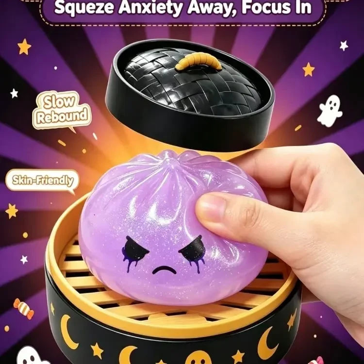 Halloween Glitter Dumpling Squishy