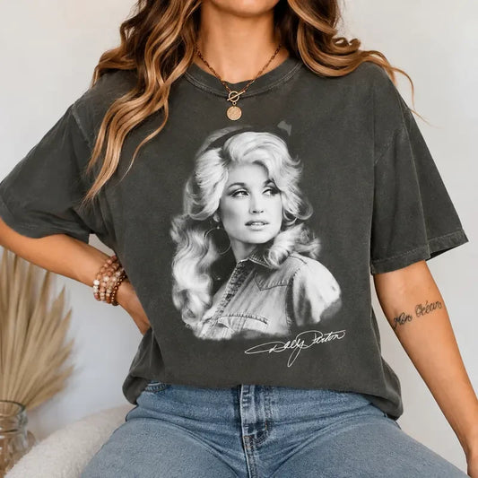 Vintage Dolly Parton Portrait T-Shirt