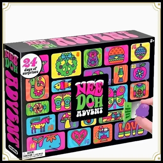 Children Holiday Countdown Toy Advent Calendar