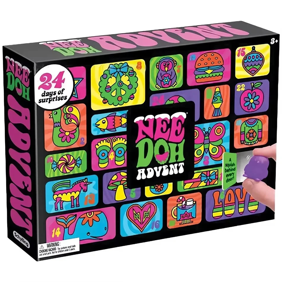 Children Holiday Countdown Toy Advent Calendar
