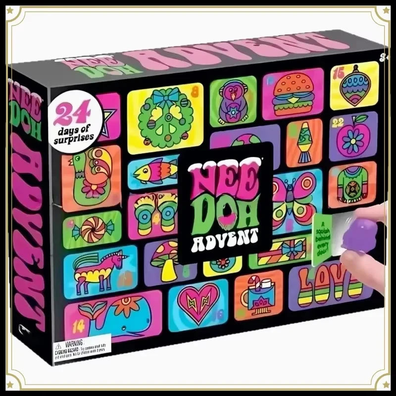 Children Holiday Countdown Toy Advent Calendar
