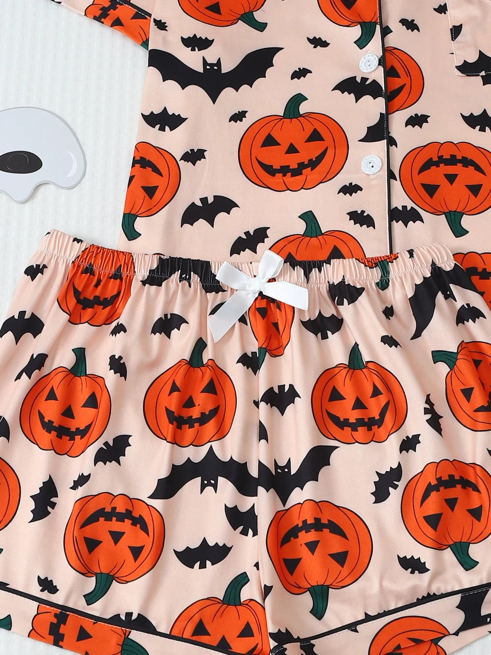 Pumpkin Print Maternity Lounge Set