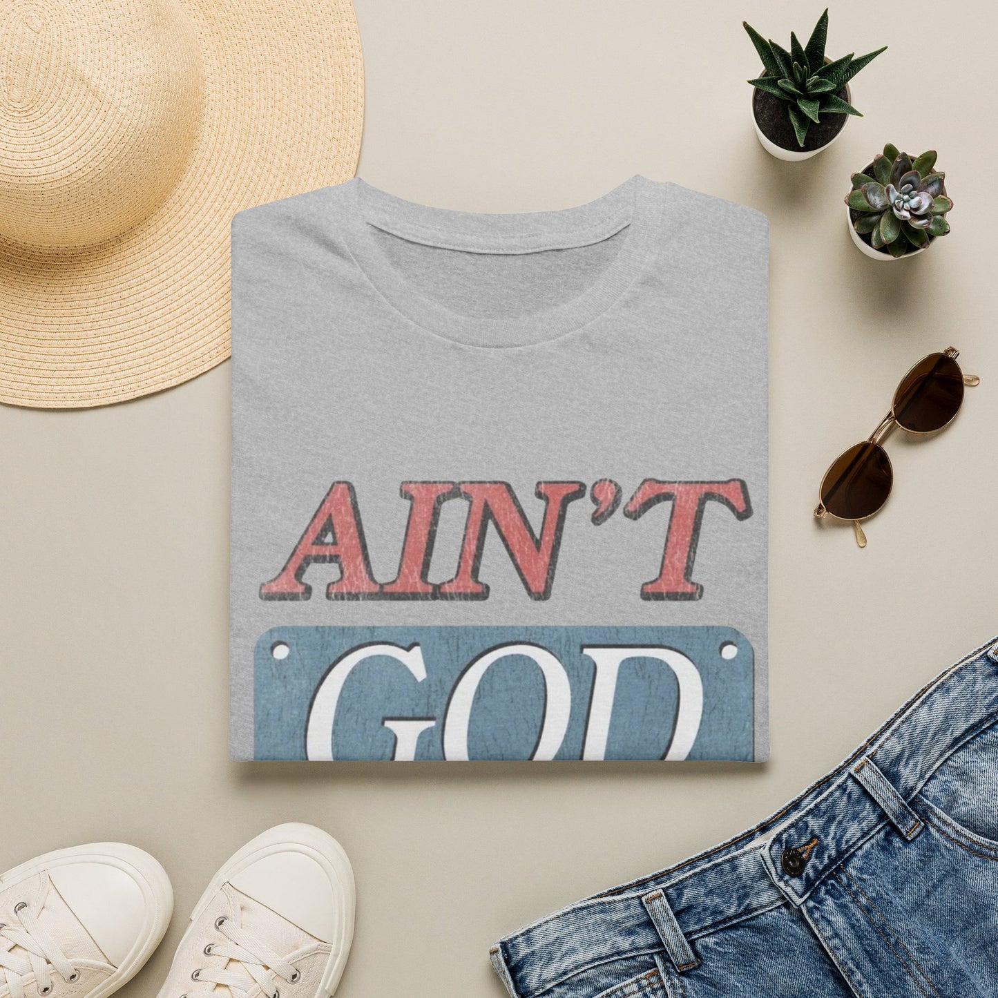 Ain't God Good? T-Shirt — Vintage Gospel Faith Tee