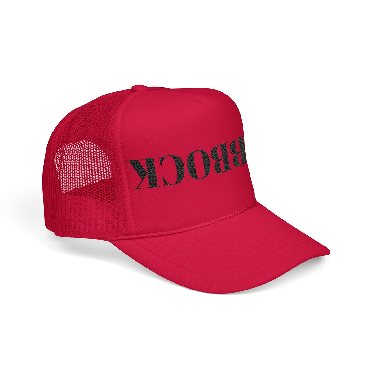 Reversible 'LUBBOCK' Embroidered Trucker Hat