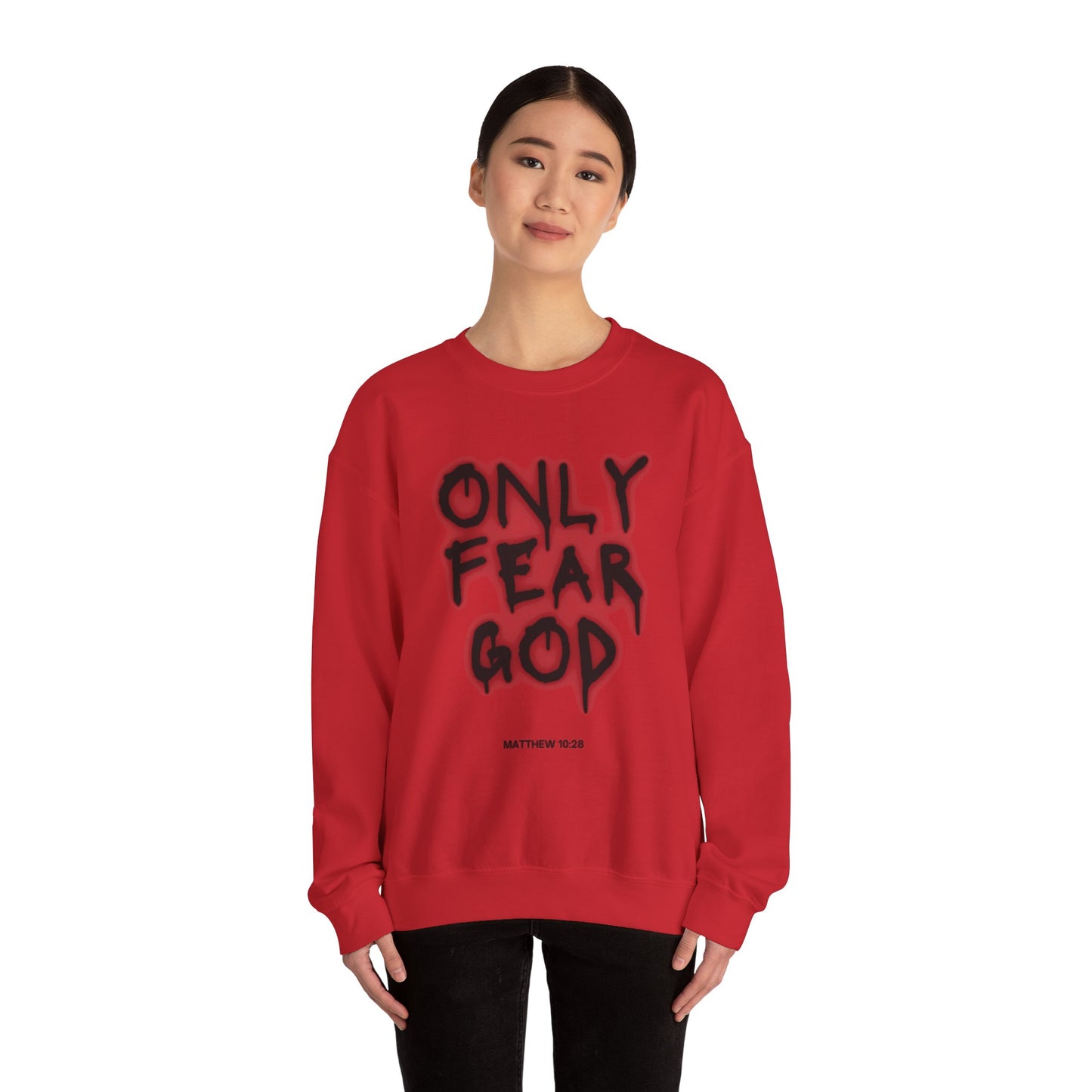 "Only Fear God" crewneck