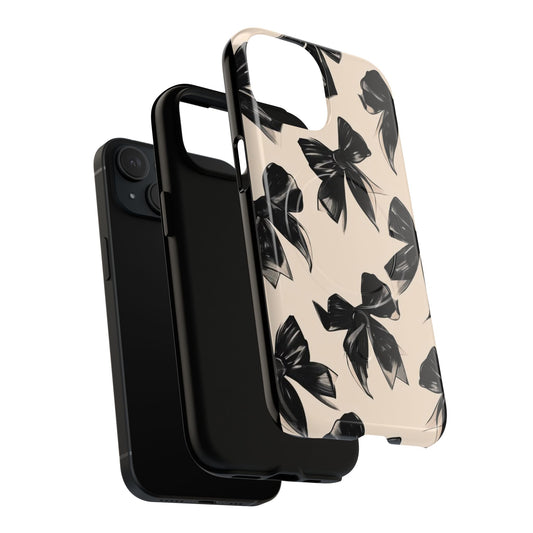 Black Bow Magnetic Phone Case