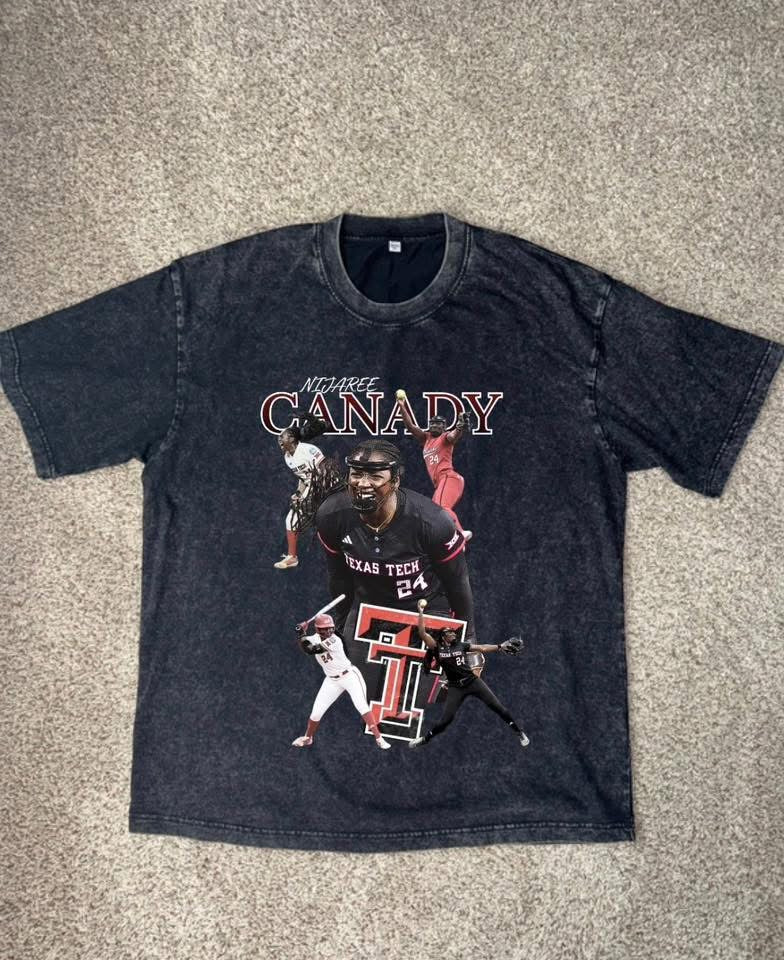 N.C softball tee