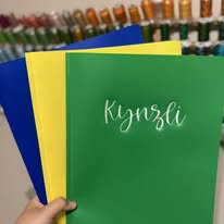 Embroidered Folders